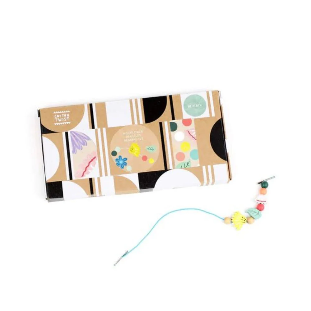 Cotton Twist Wildflower Bracelet Making Kit - Image 4