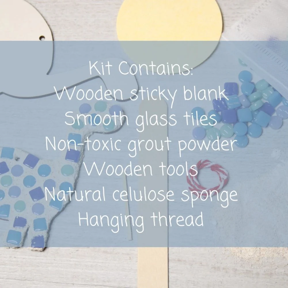 Crafty You Crafty Me Dinosaur Mosaic Kit - Blue - Image 4