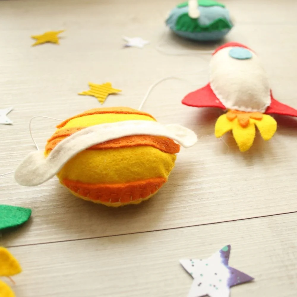 Crafty You Crafty Me Space Felt Garland Kit - Image 2