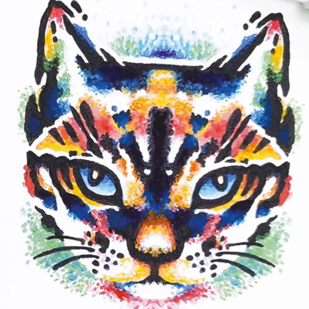 Beginner Gouache Painting Kit - Paint a Rainbow Cat Kit - Image 9