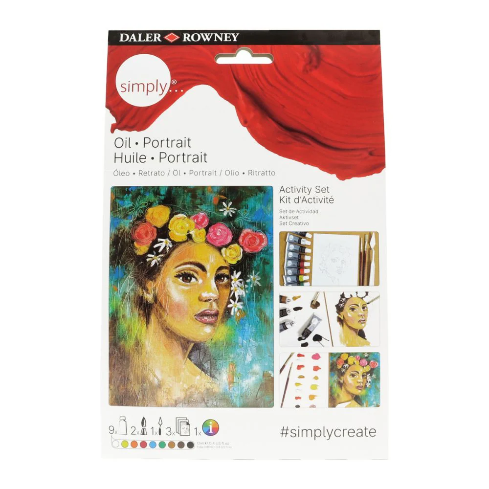 Beginner Oil Portrait Painting Set - Image 2