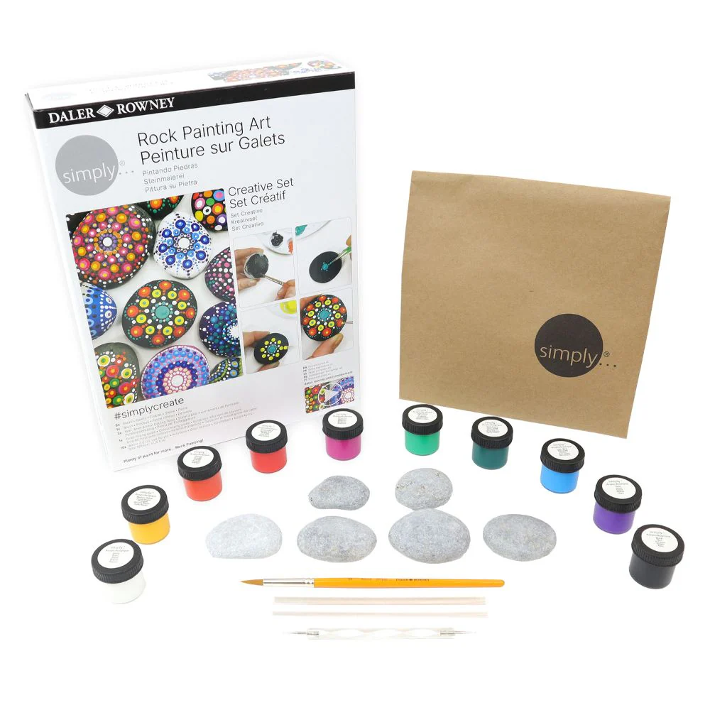 Rock Painting Creative Set - Older Kids Art Set - Image 10