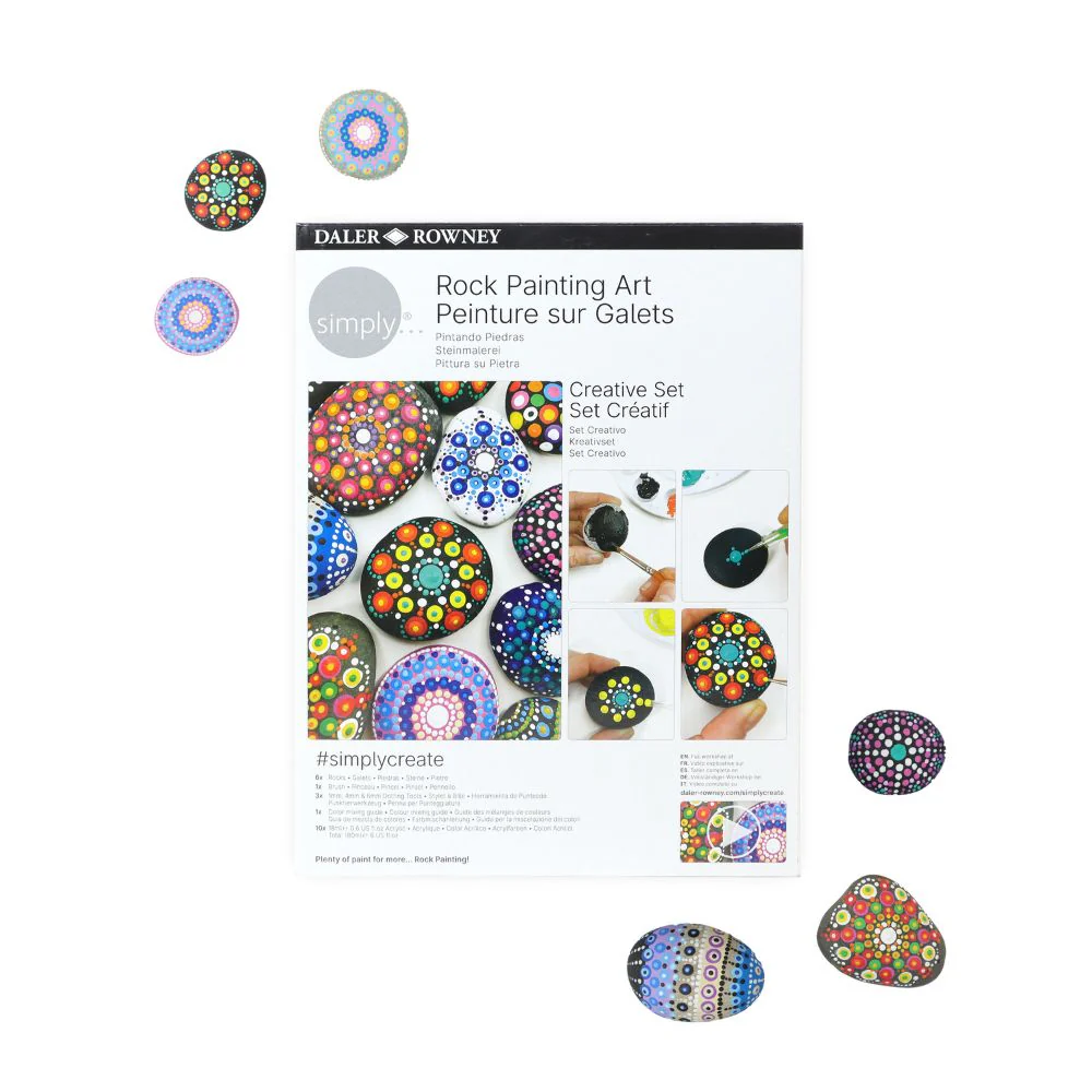 Rock Painting Creative Set - Older Kids Art Set - Image 11