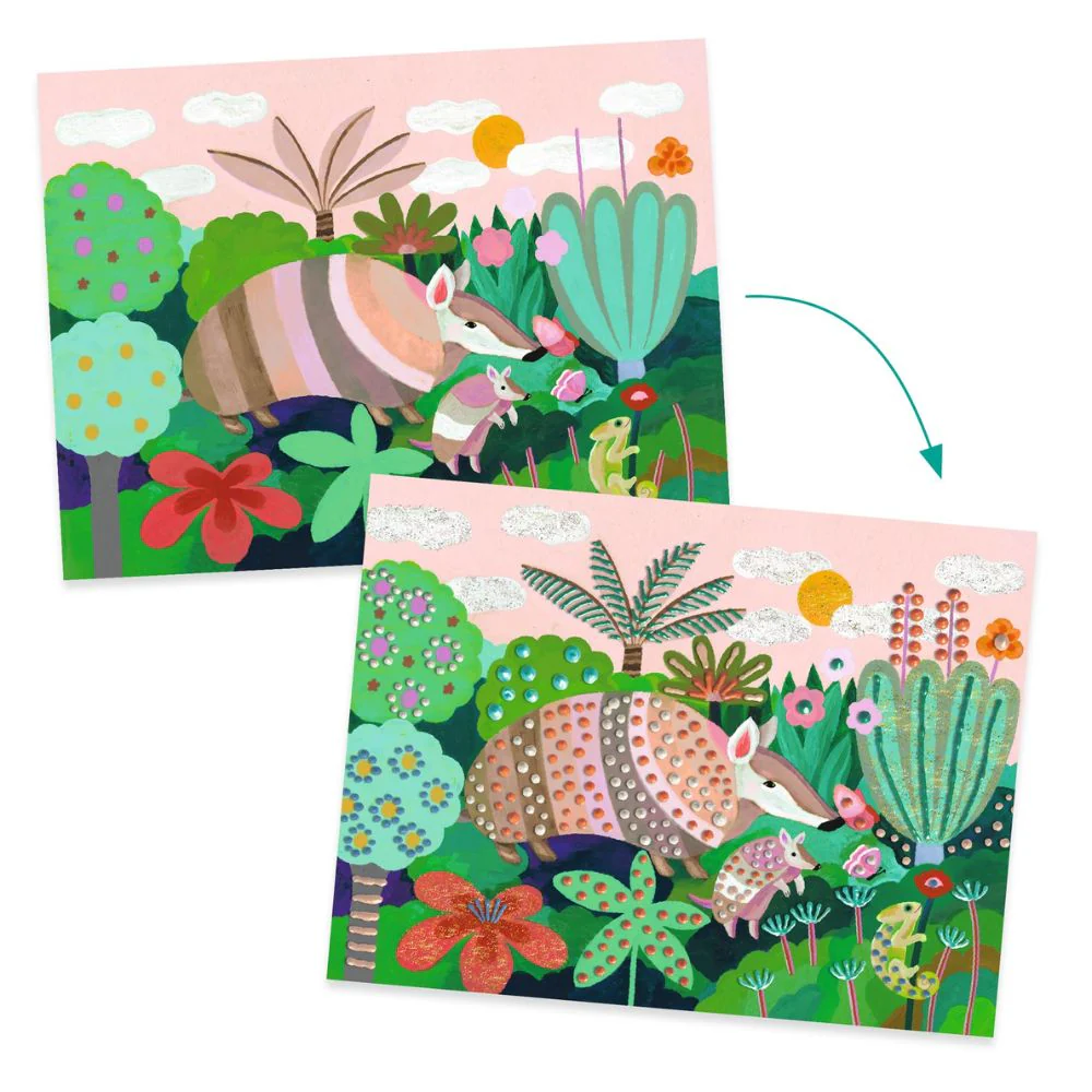 Djeco 3D Painting  Tropical Forest - 7-12 yrs - Image 3