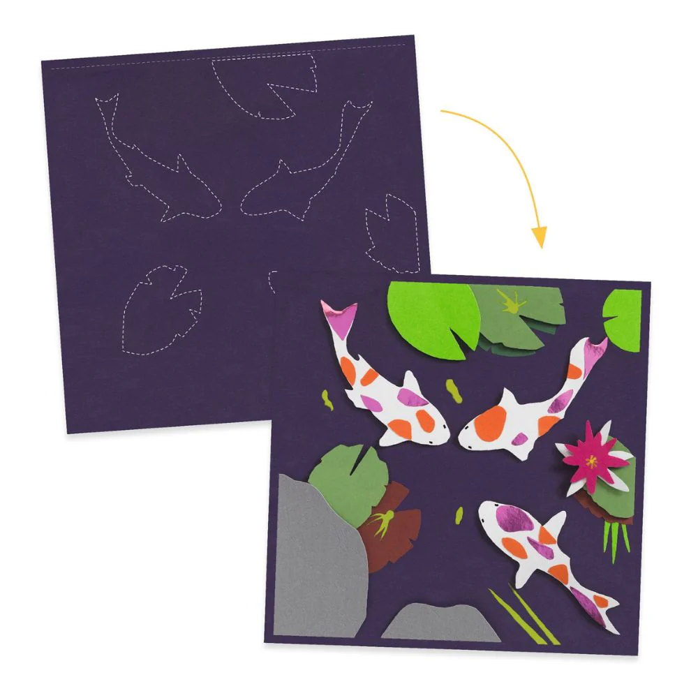 3D Paper Craft Kit - By The Water Create 4 Pictures - Image 4