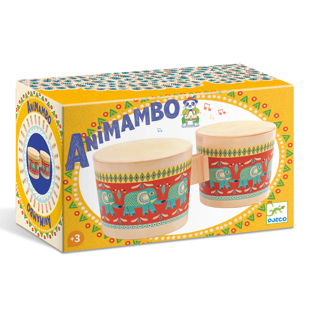 Djeco Animambo Wooden Bongo - Image 2