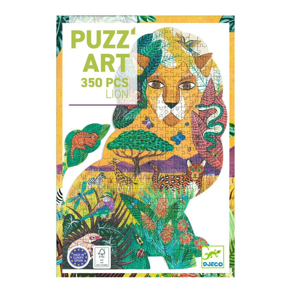 Djeco Art Puzzle - Lion - Image 4