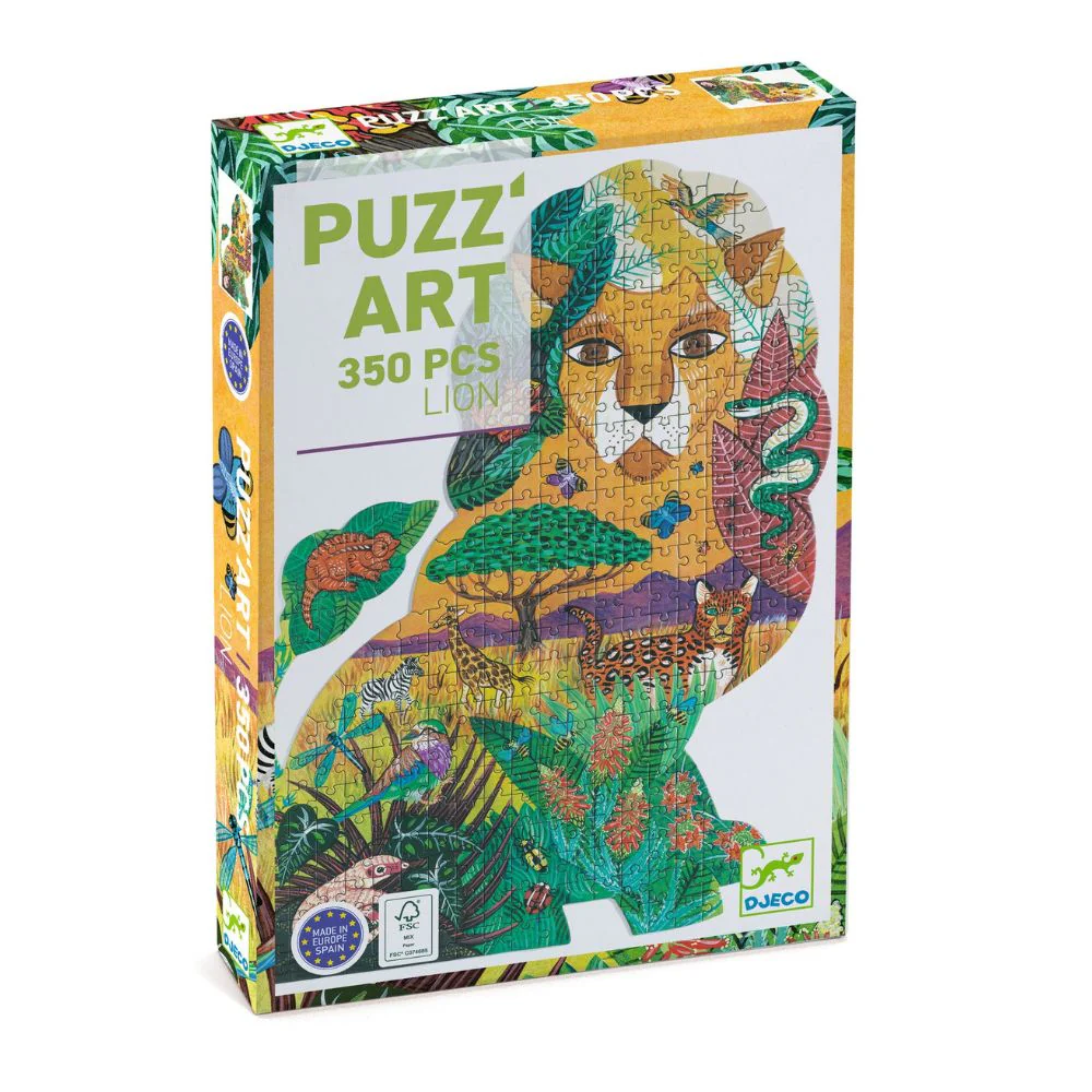 Djeco Art Puzzle - Lion - Image 5
