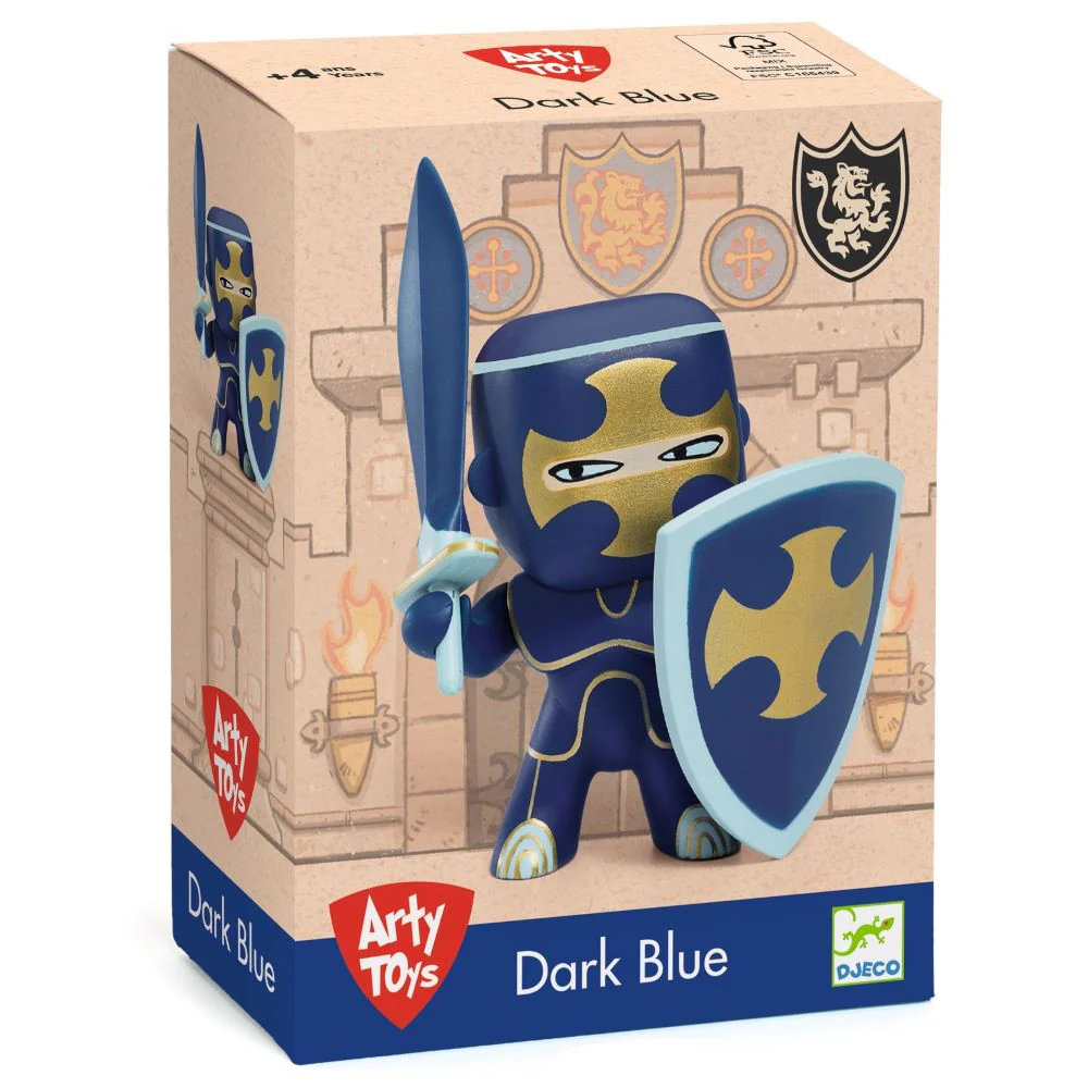 Djeco Arty Toys - Dark Blue Knight - Image 2