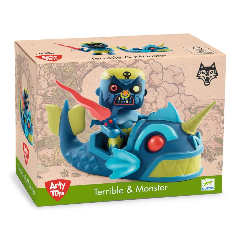 Djeco Arty Toys - Terrible & Monster - Image 3