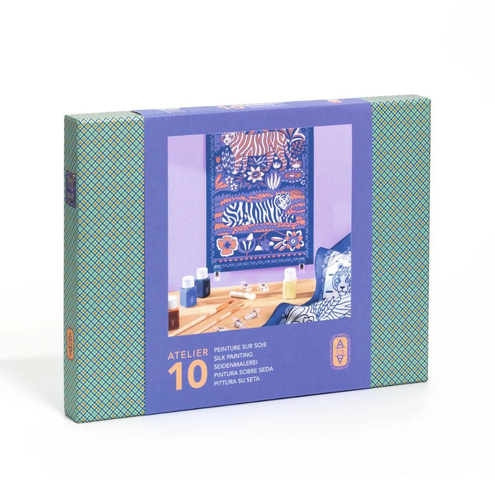 Beginner Silk Painting Kit - Djeco Atelier Grands Augustins Workshop 10 - Image 7
