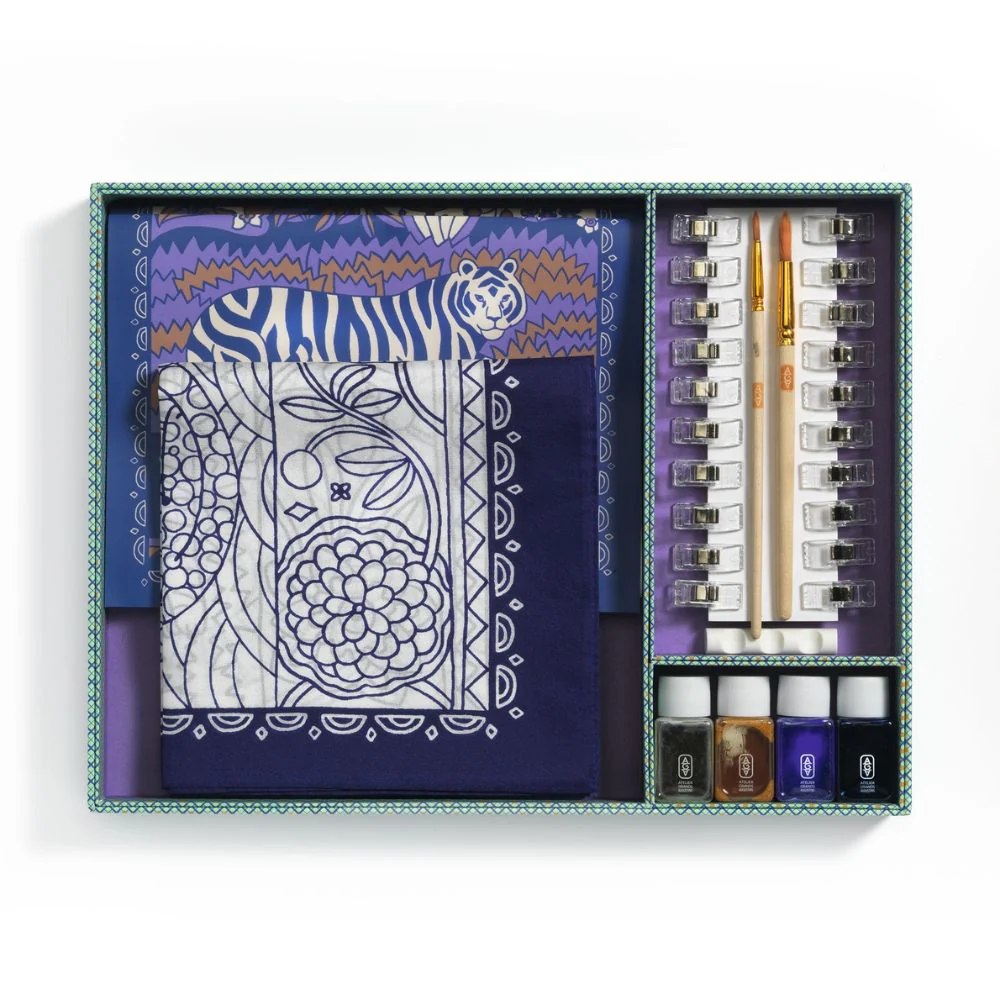 Beginner Silk Painting Kit - Djeco Atelier Grands Augustins Workshop 10 - Image 8