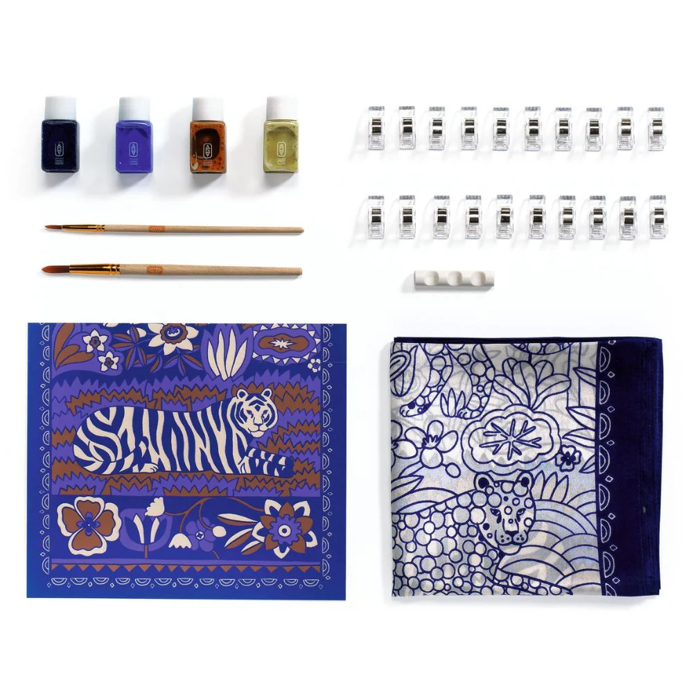 Beginner Silk Painting Kit - Djeco Atelier Grands Augustins Workshop 10 - Image 9