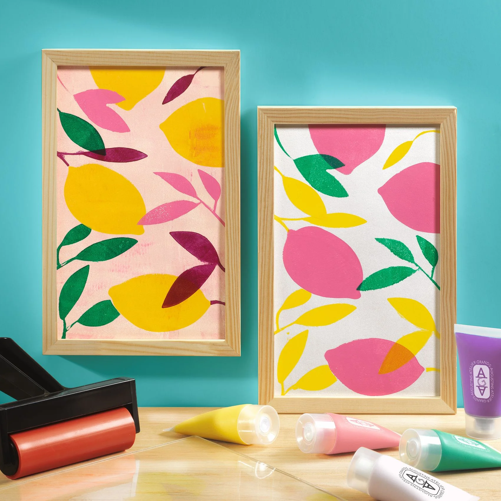 Beginner Gel Printing Kit Workshop 46 - Djeco Atelier Grands Augustins - Image 2
