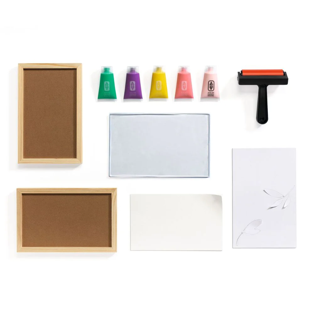 Beginner Gel Printing Kit Workshop 46 - Djeco Atelier Grands Augustins - Image 6