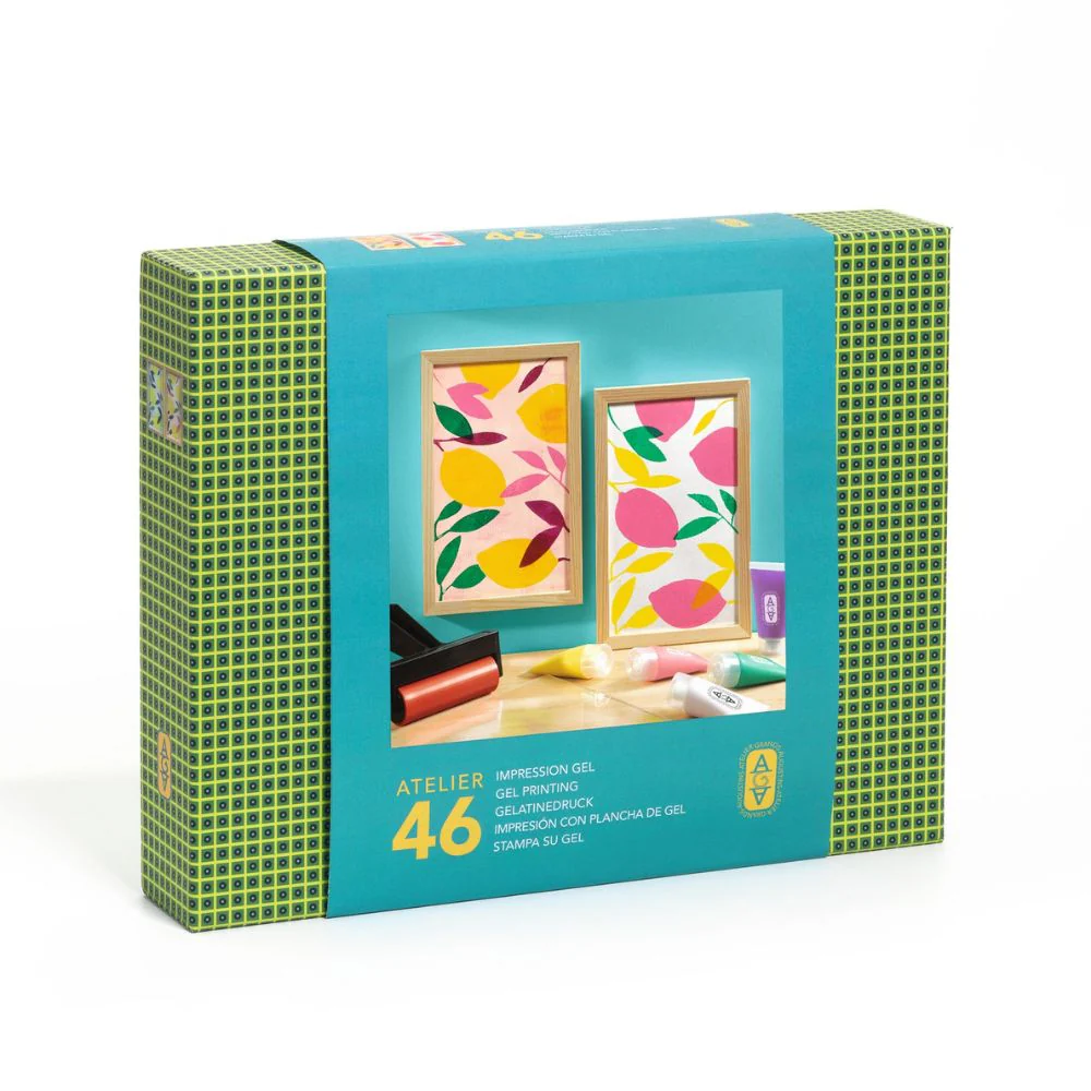 Beginner Gel Printing Kit Workshop 46 - Djeco Atelier Grands Augustins - Image 7