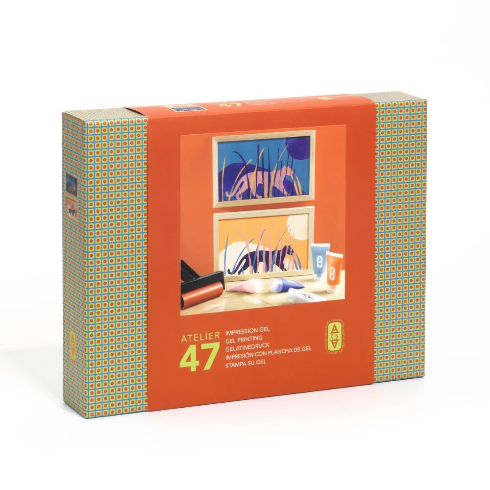 Beginner Gel Printing Kit Workshop 47 - Djeco Atelier Grands Augustins - Image 11