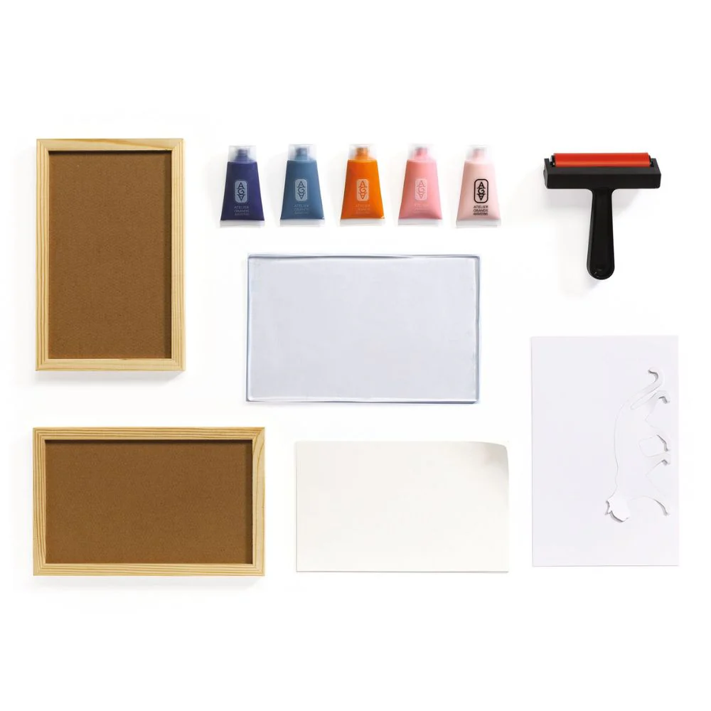 Beginner Gel Printing Kit Workshop 47 - Djeco Atelier Grands Augustins - Image 12