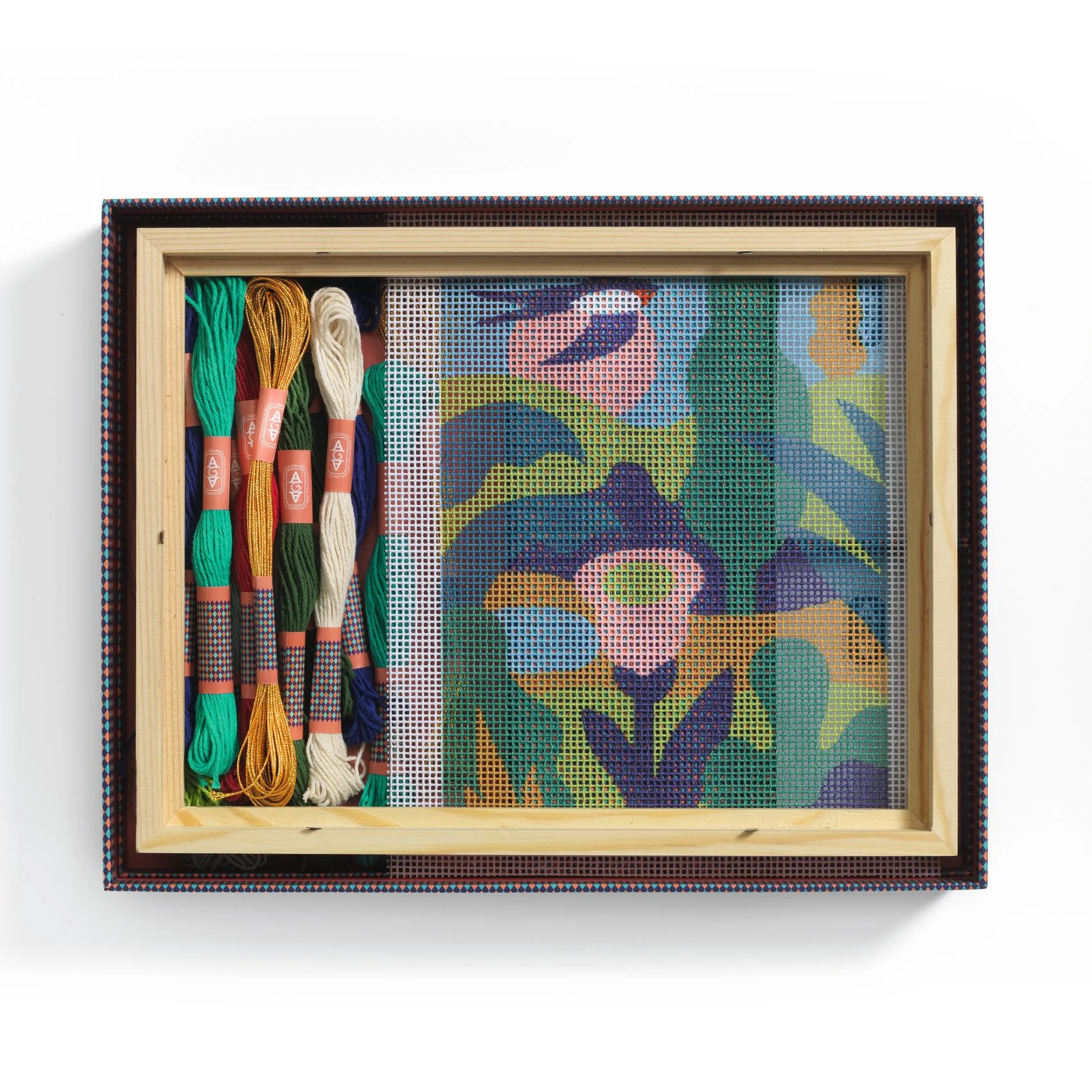 Djeco Atelier Grands Augustins - Workshop 65 Canvas Needlepoint - Image 6