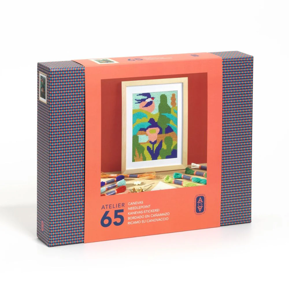 Djeco Atelier Grands Augustins - Workshop 65 Canvas Needlepoint - Image 7