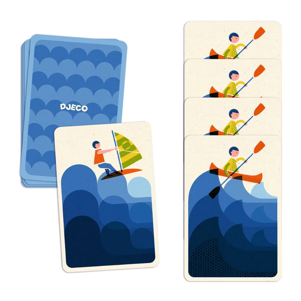 Djeco Card Games - Aquarush A Strategy Game for 7+ - Image 2