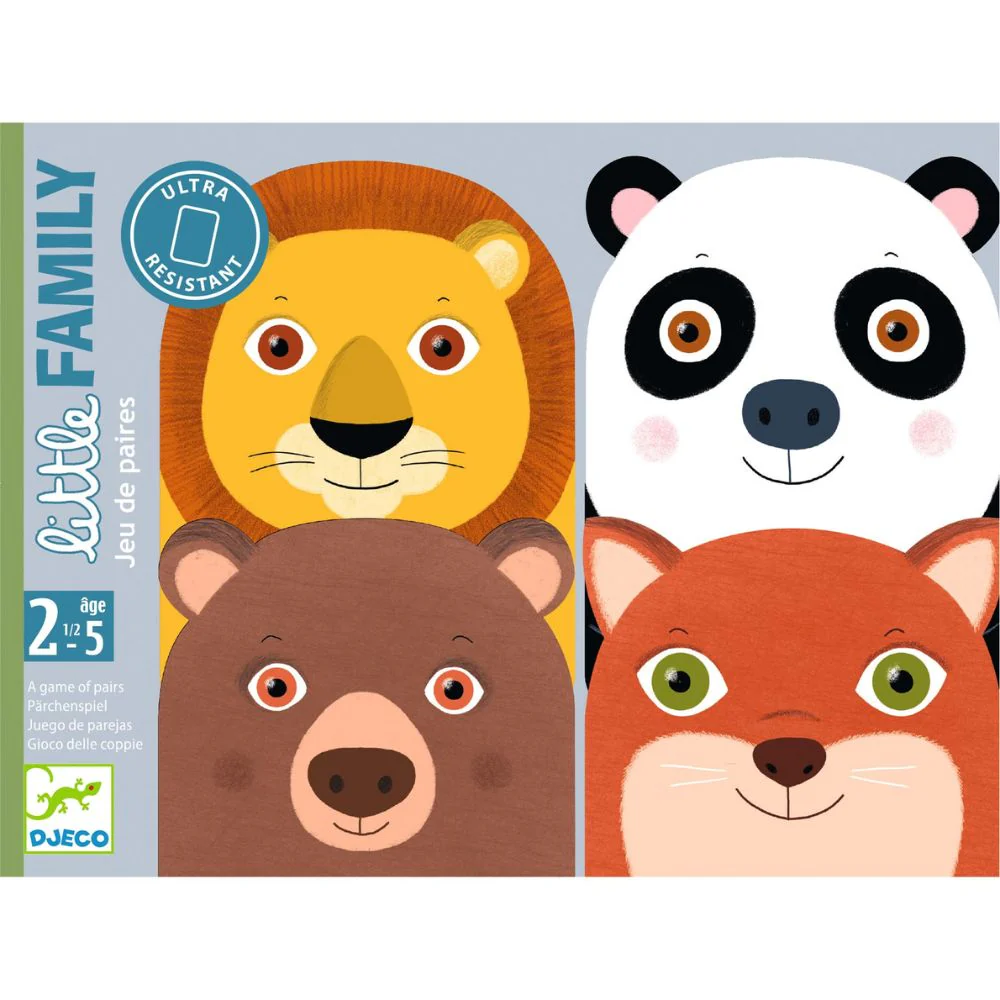 Djeco Card Games - Little Family, A Happy Families Game - Image 4