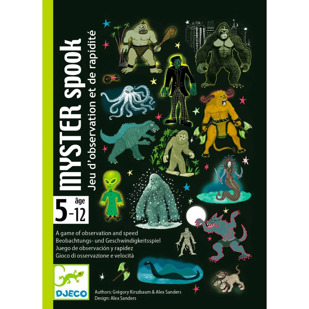 Djeco Card Games - Myster Spook A Game of Observation and Speed - Image 3