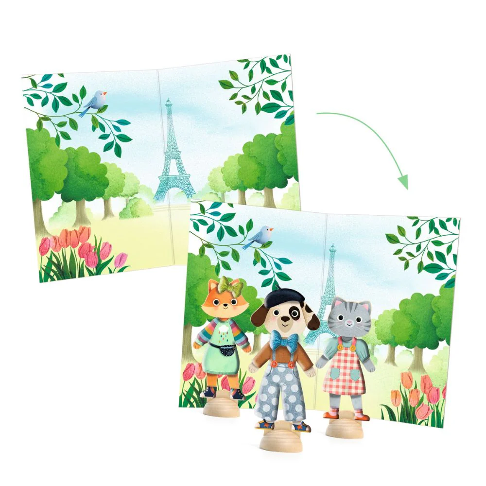 Djeco Collage - Hello Paris - Image 3
