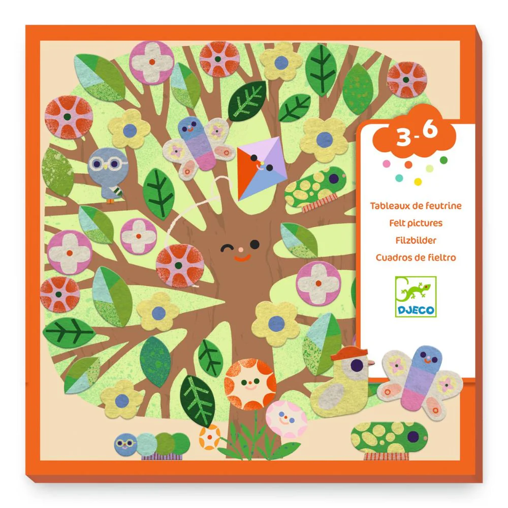 Djeco Collage Kit - Through The Seasons Crafts for Kids 3-6 yrs - Image 8
