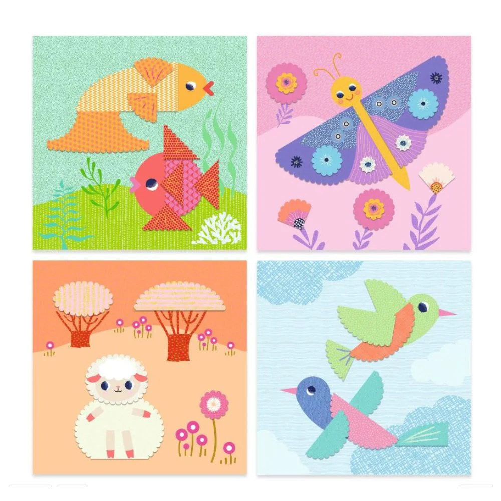 Djeco Collages - Crinkle Cutting - Image 5