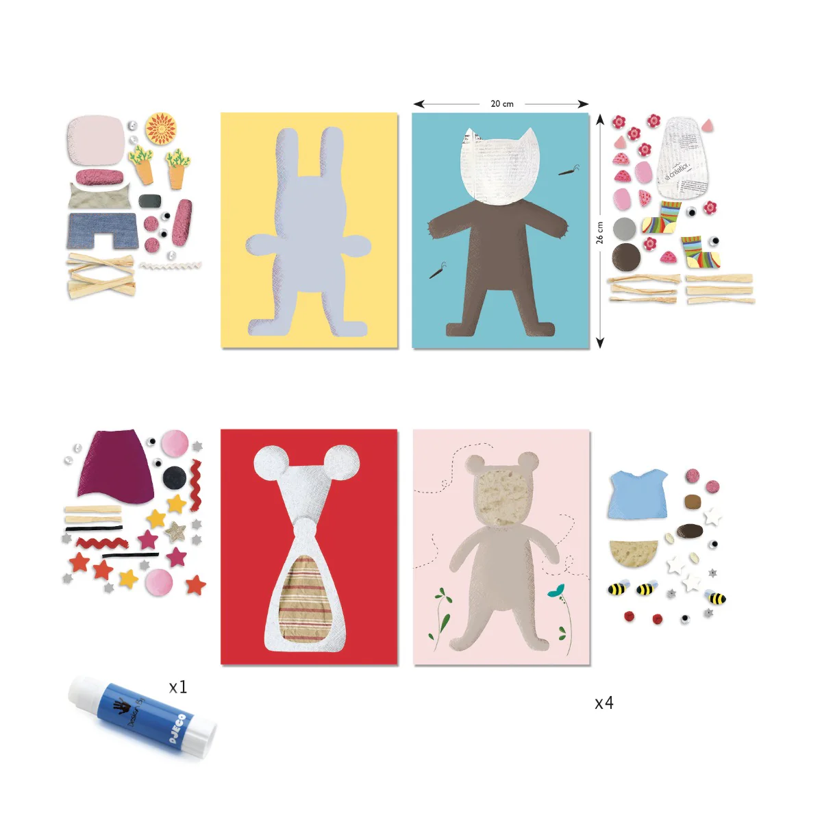 Djeco Collages for Little Ones - Image 4