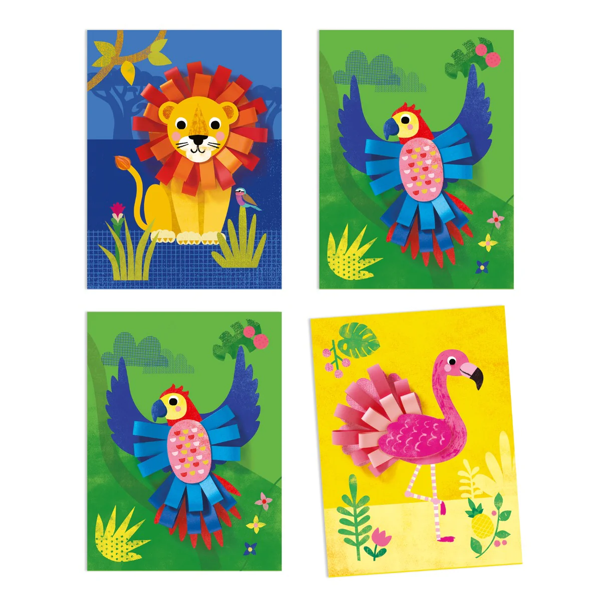 Djeco Collages - Animals With Small Loops - Image 3