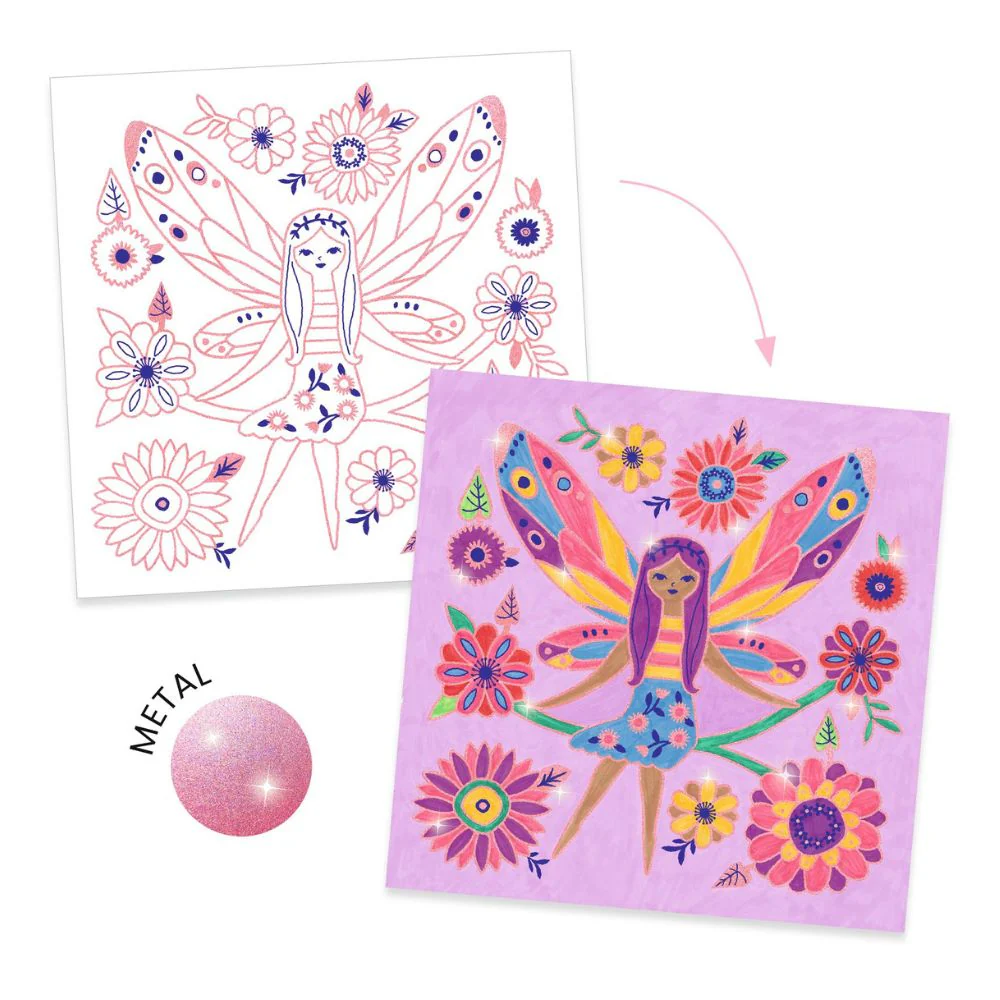 Djeco Colouring Surprises - Little Wings - Image 3
