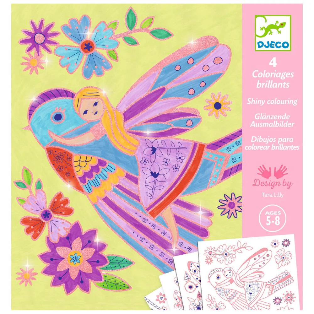Djeco Colouring Surprises - Little Wings - Image 4