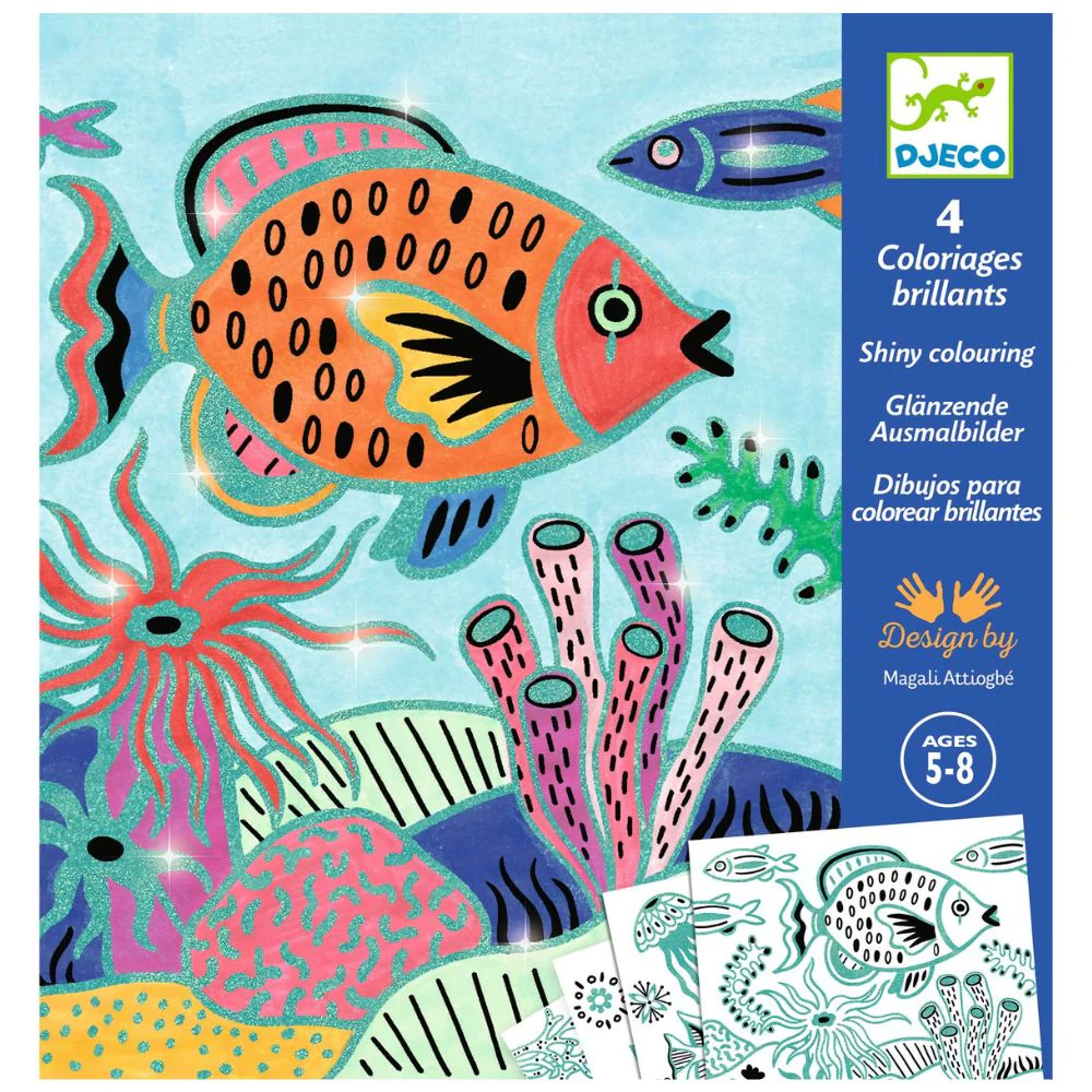Djeco Colouring Surprises - Under The Sea - Image 2