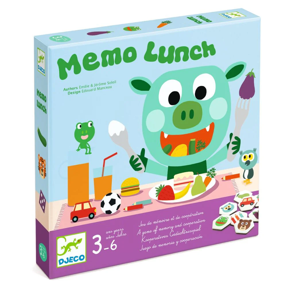 Djeco Cooperative Games - Memo Lunch A Memory Game - Image 2