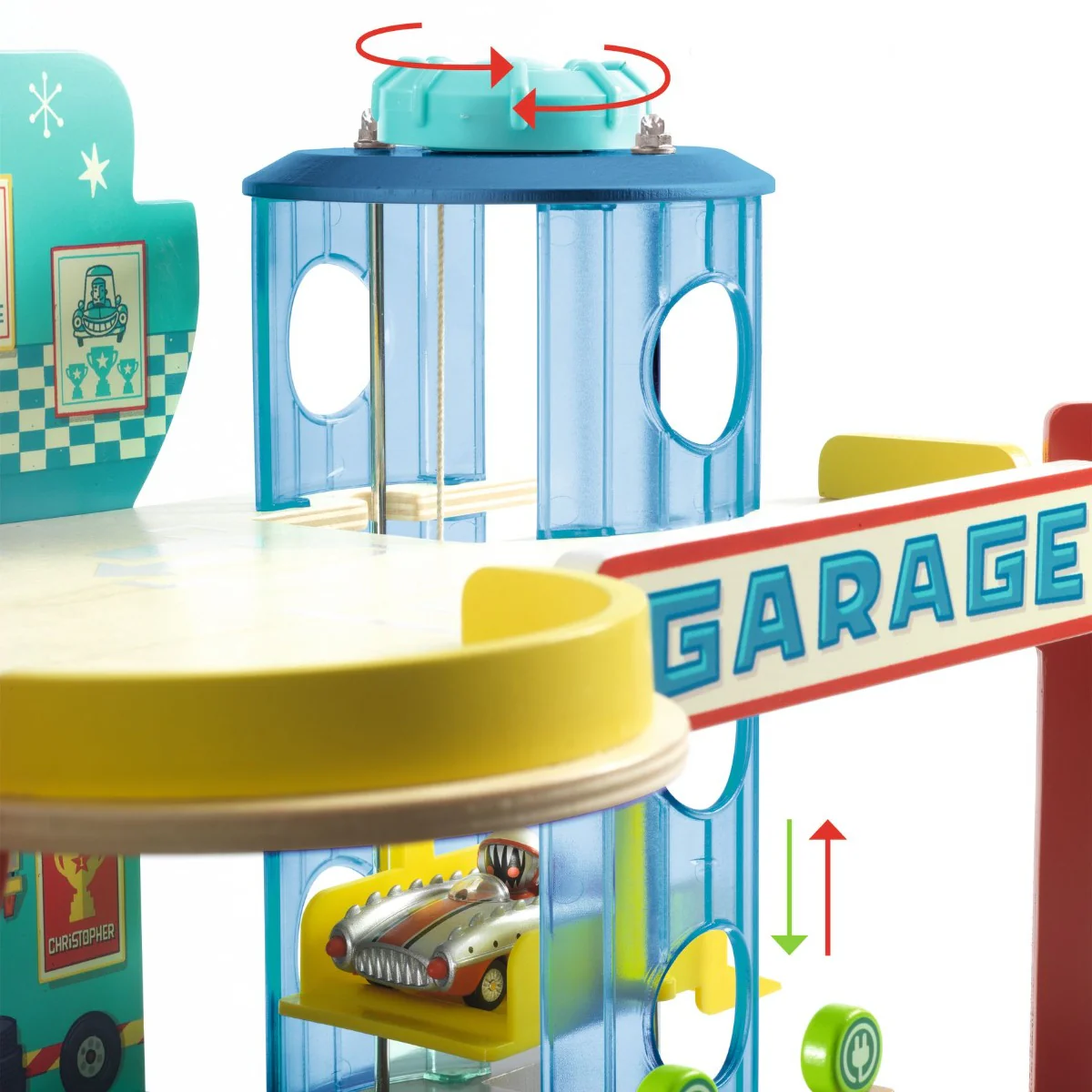 Djeco Crazy Motors Garage - Image 4