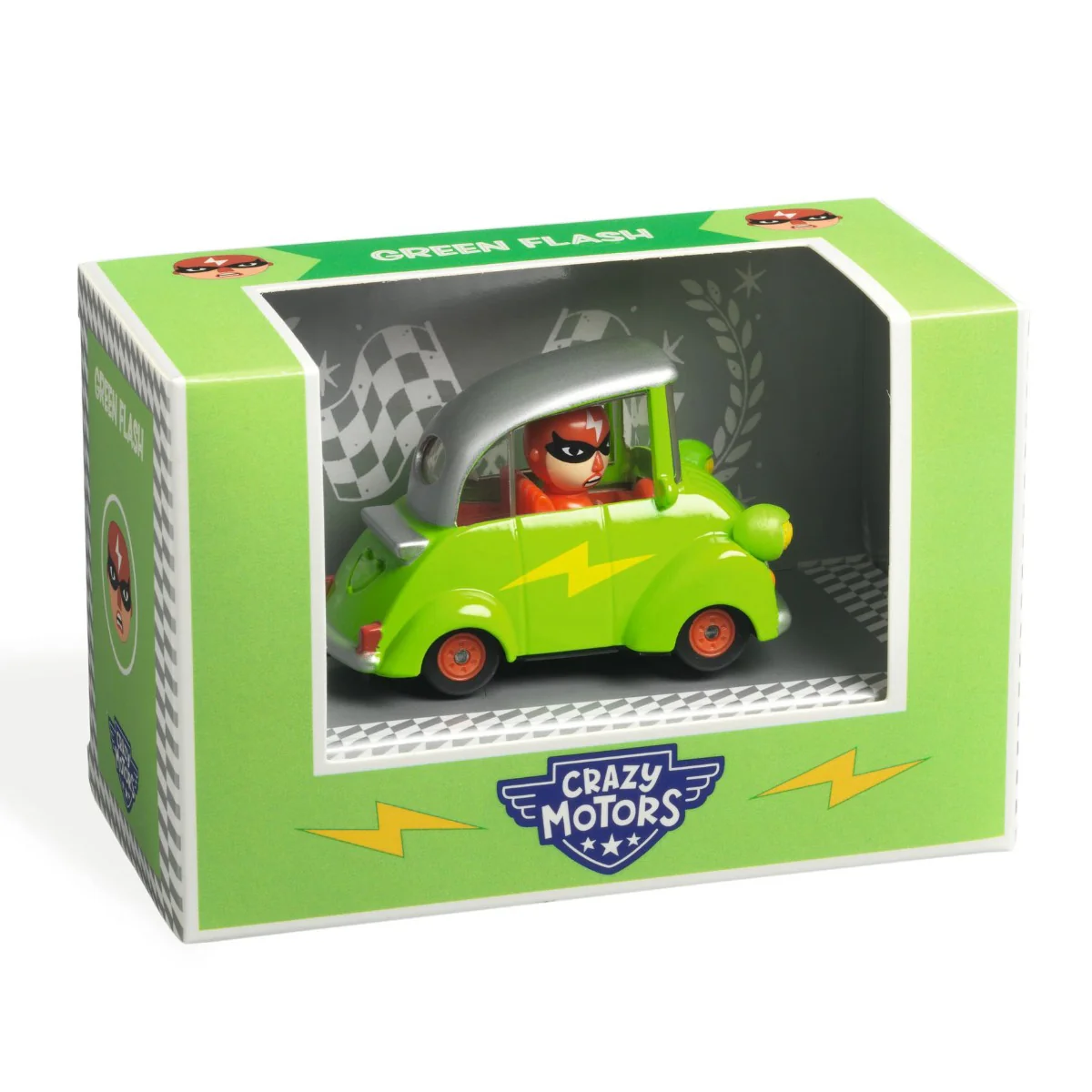 Djeco Crazy Motors - Green Flash - Image 2