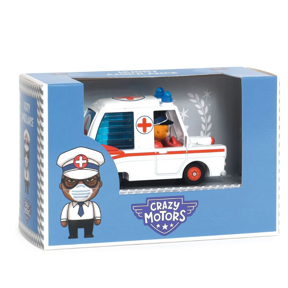 Djeco Crazy Motors - Hurry Ambulance - Image 2