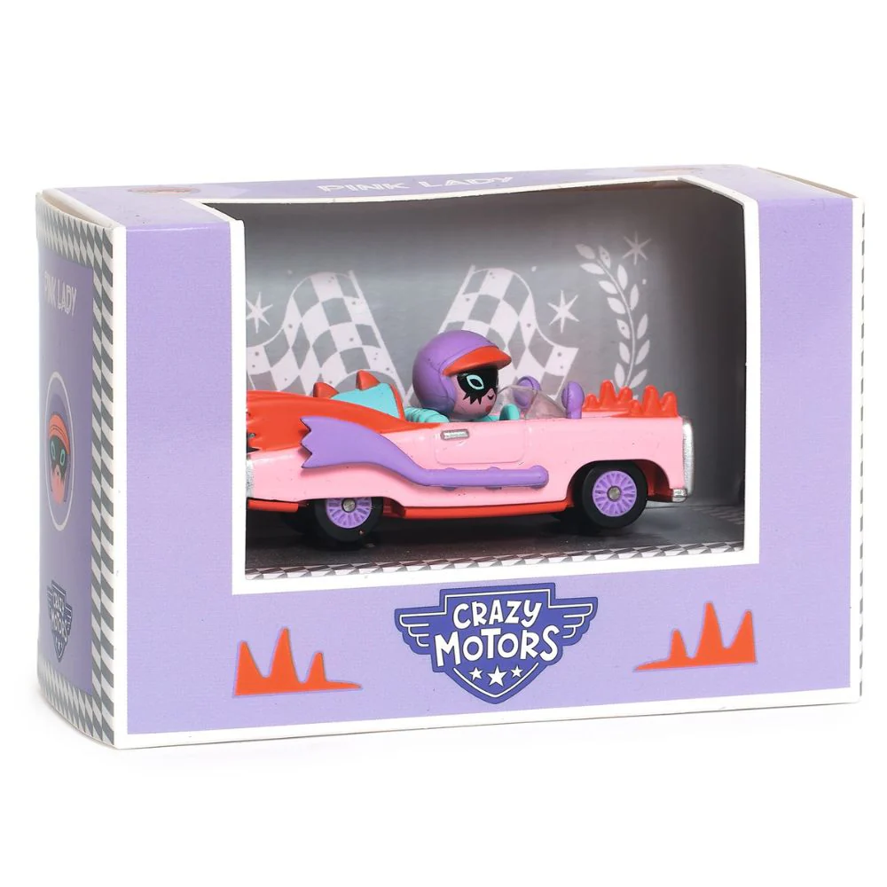 Djeco Crazy Motors - Pink Lady - Image 3