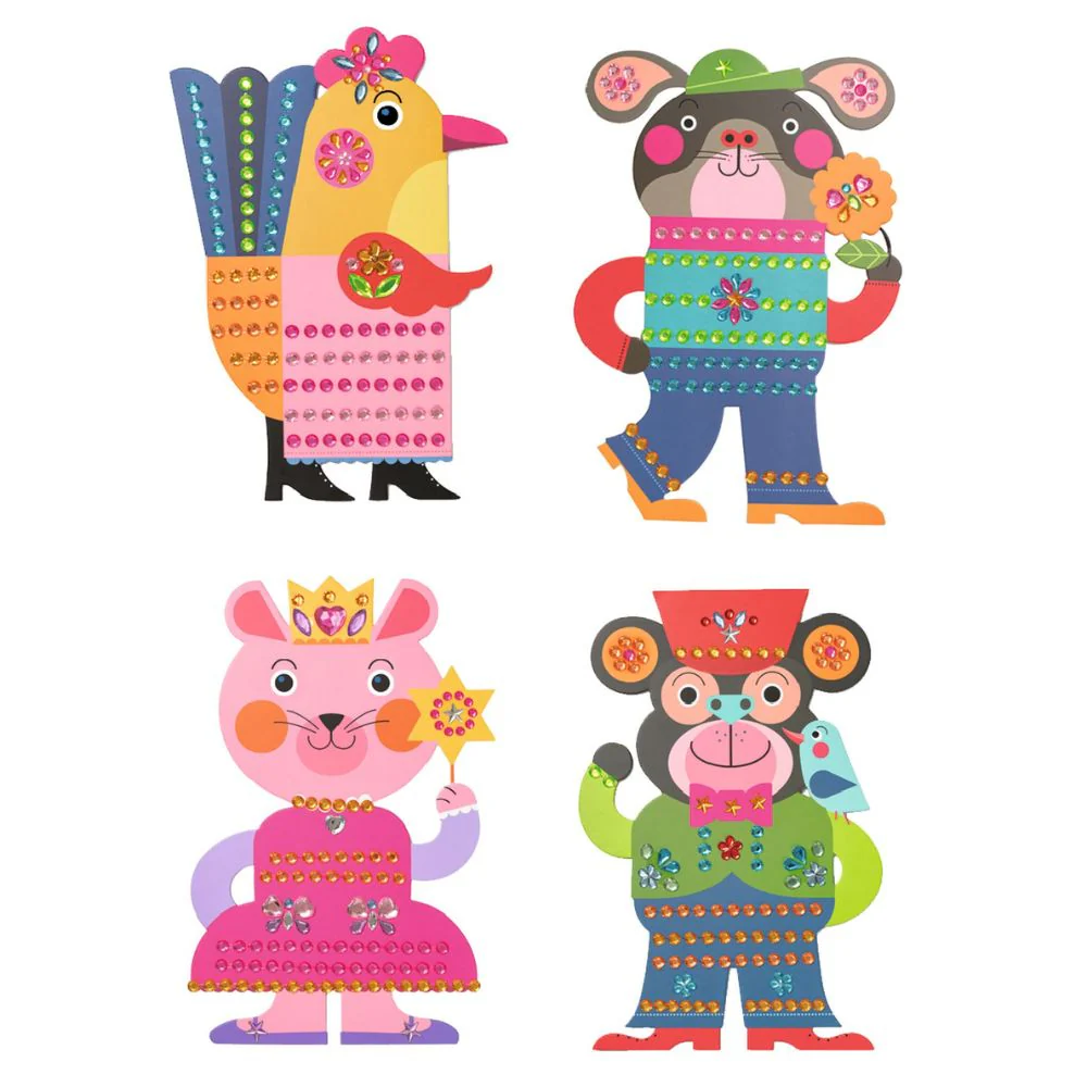 Djeco Create With Stickers, Sparkles - Image 2