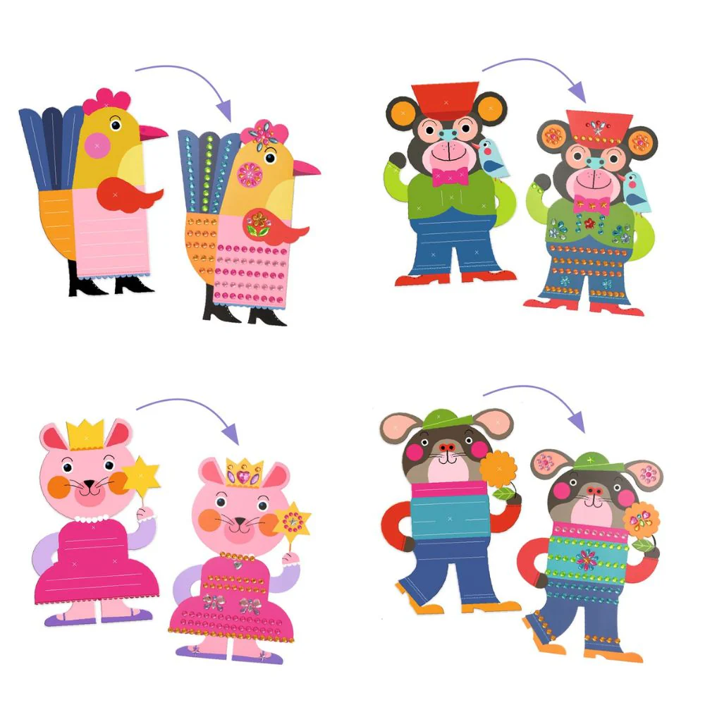Djeco Create With Stickers, Sparkles - Image 4
