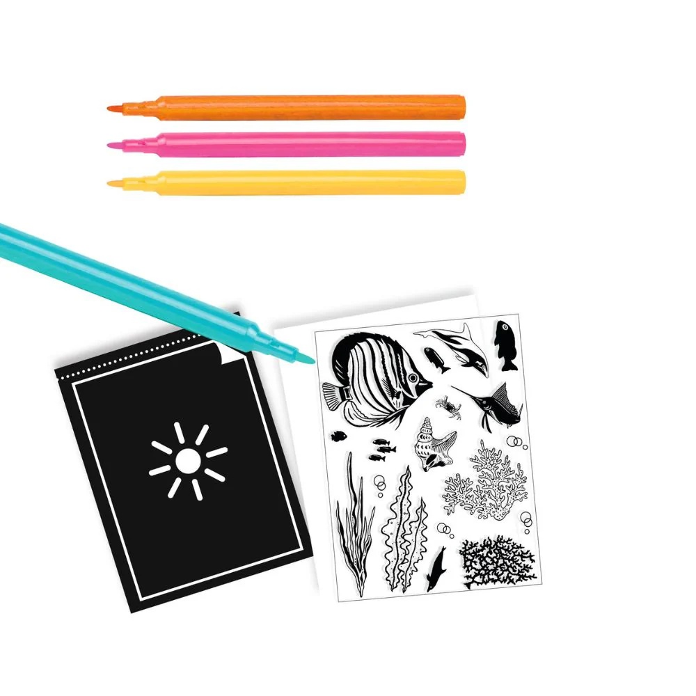 Kids Craft Kits - Djeco Cyanotype Ultramarine Set - Image 2