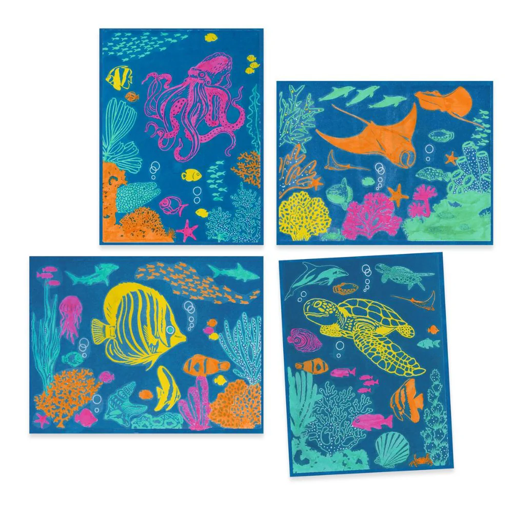Kids Craft Kits - Djeco Cyanotype Ultramarine Set - Image 6