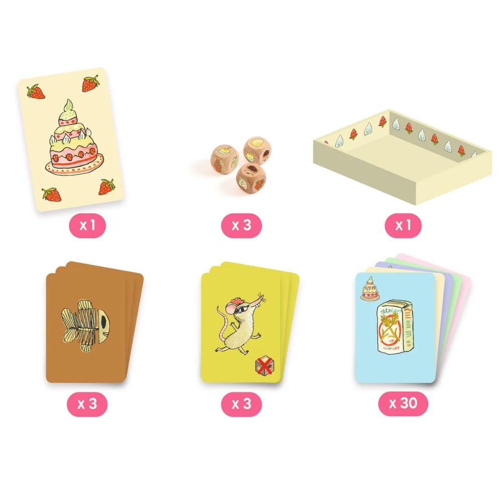 Djeco Dice Games - Sugar Cake Family Games - Image 2