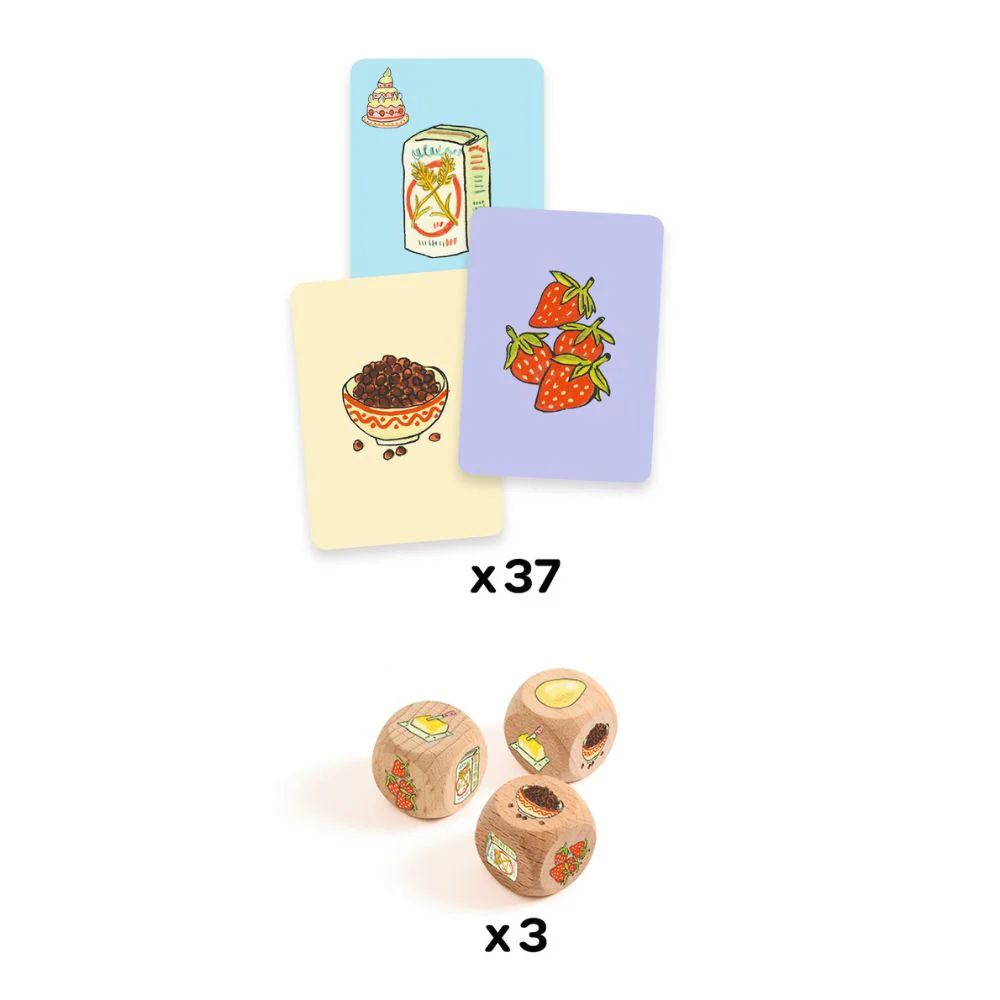 Djeco Dice Games - Sugar Cake Family Games - Image 3