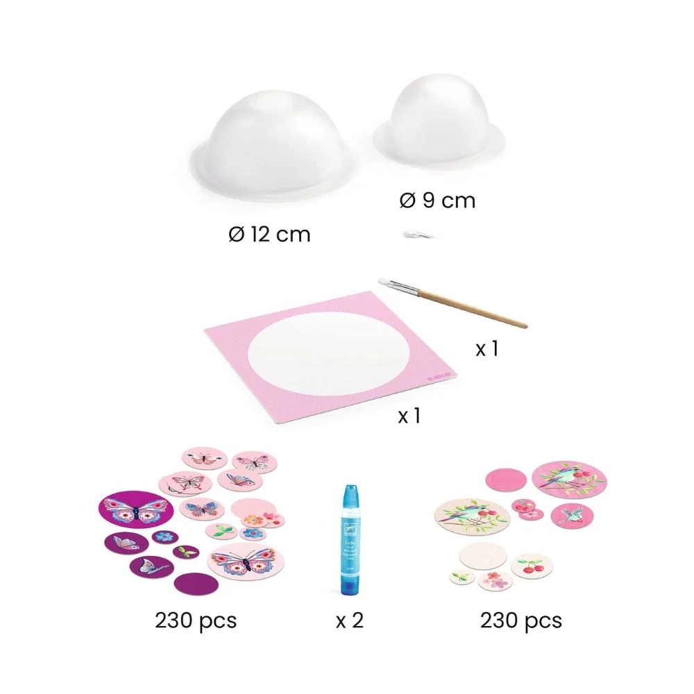 Djeco Do It Yourself - 2 Paper Bowls To Create In The Air - Image 4