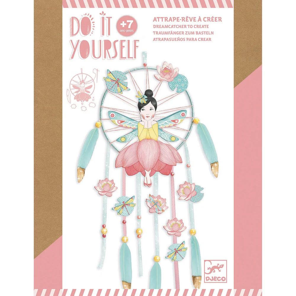 Djeco Do It Yourself - Dreamcatcher Lotus Fairy - Image 4