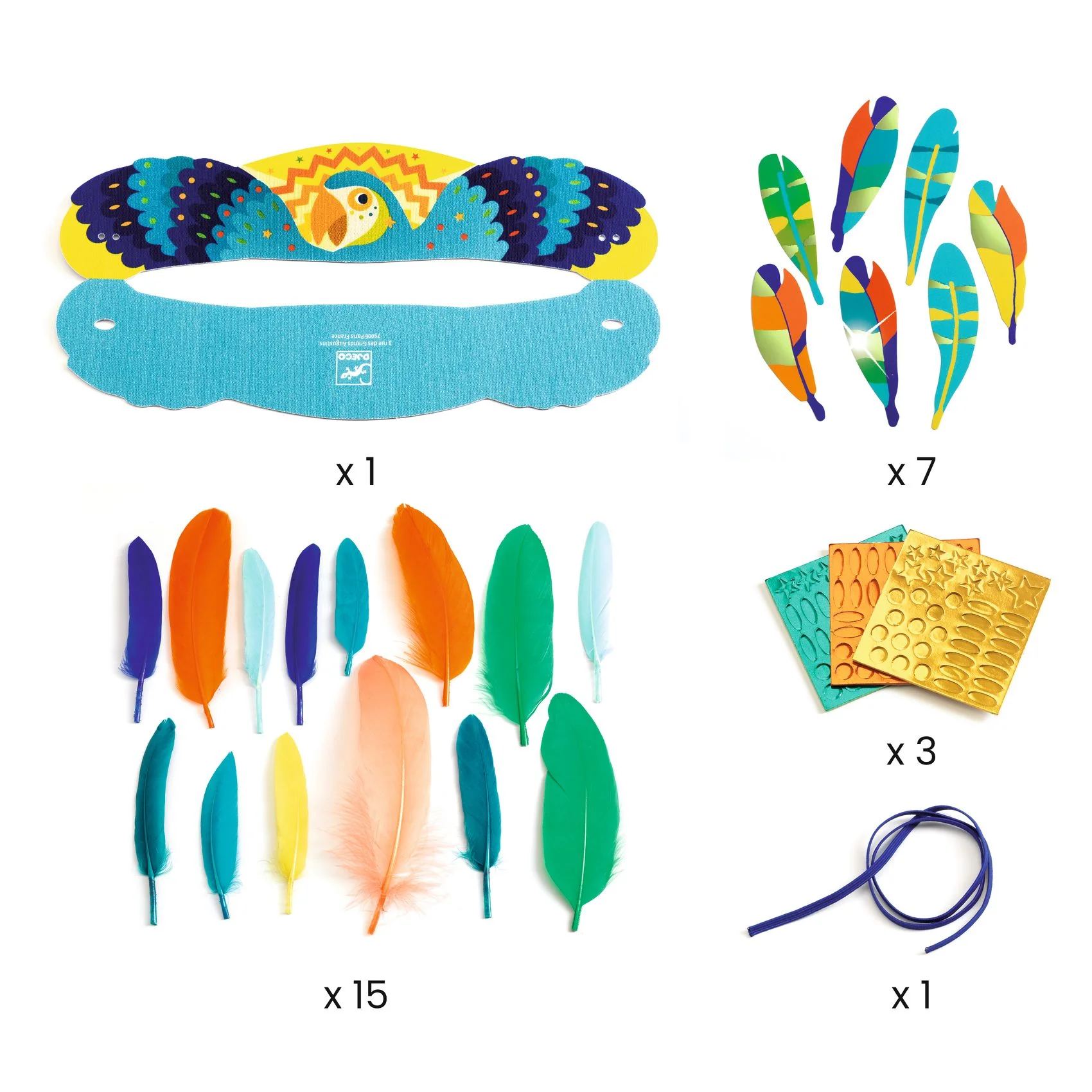 Djeco Do It Yourself - Headdress To Create - Image 3