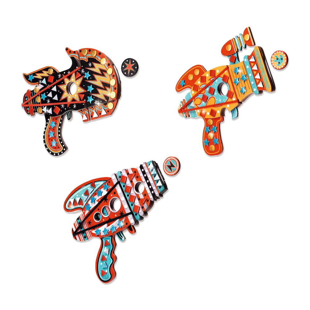 Djeco Do It Yourself - Kosmik Mosaic Launchers Mosaic Kits - Image 4